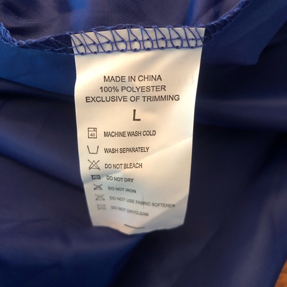 Retro style packable windbreaker size L - New! - Picture 3 of 5